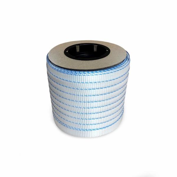 Idl Packaging 3/4" Woven Poly, Mini Coil, 300 Ft., White MiniCW34